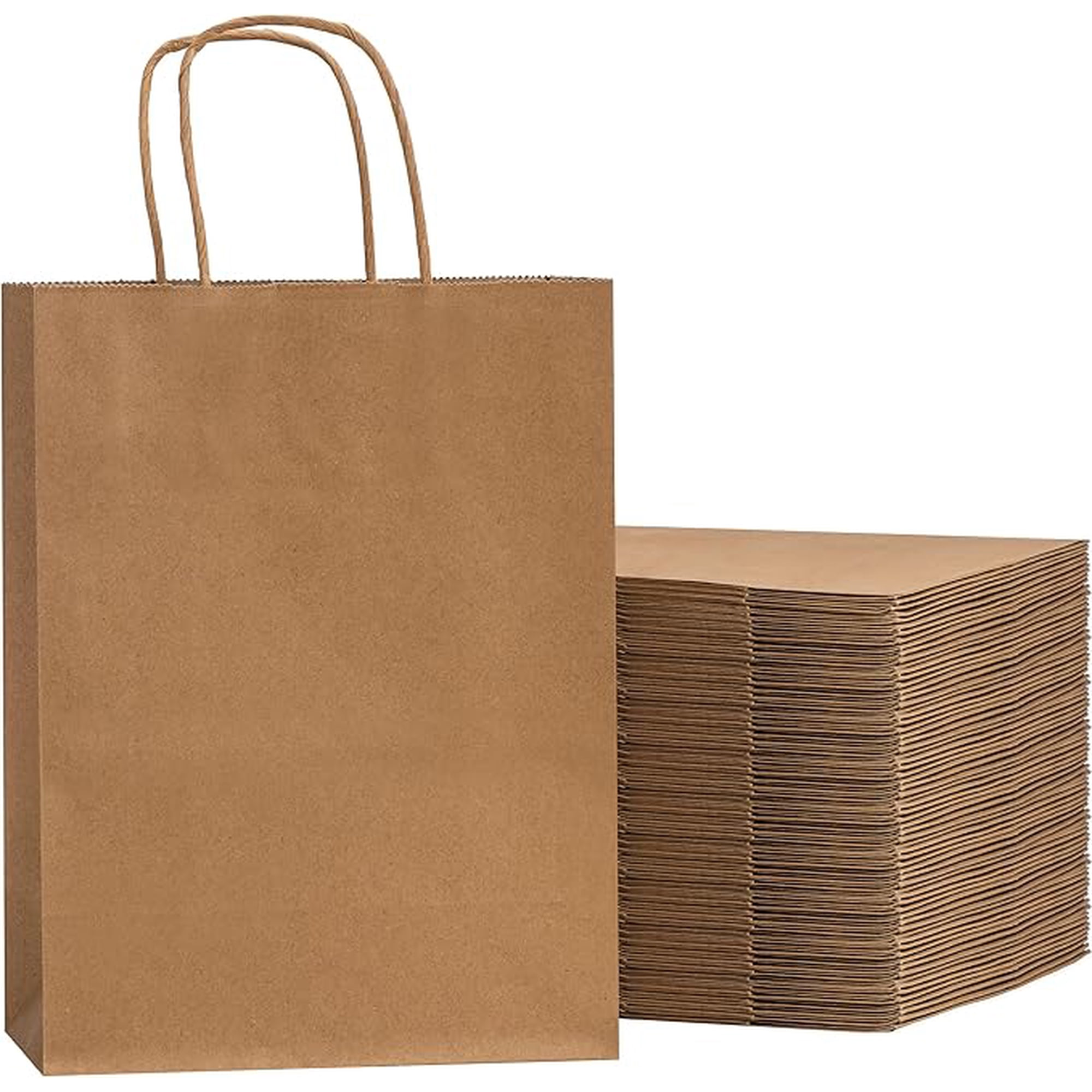 Gaune - Bolsas De Papel Kraft 42x17x49 Con Manilla / 25 Unidades