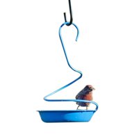 Comedero Para Pájaros Woodlink Metal Mealworm Blue Para Varios Pájaros