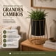 thumbnail image 4 of Porta Macetero Pedestal Maceta Plantas Metalico Decorativo gris oscuro, 4 of 9