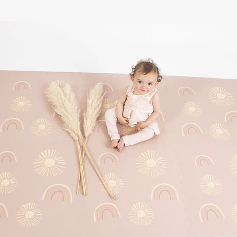 Bric - Alfombra Playmat Bebe De Goma Eva Arcoiris