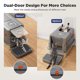 thumbnail image 3 of FURTIME Stainless Steel Litter Box with Lid, Enclosed Metal, 3 of 3