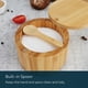 thumbnail image 3 of Salinero KITCHENDAO 170 ml Bambú con Cuchara, 3 of 7