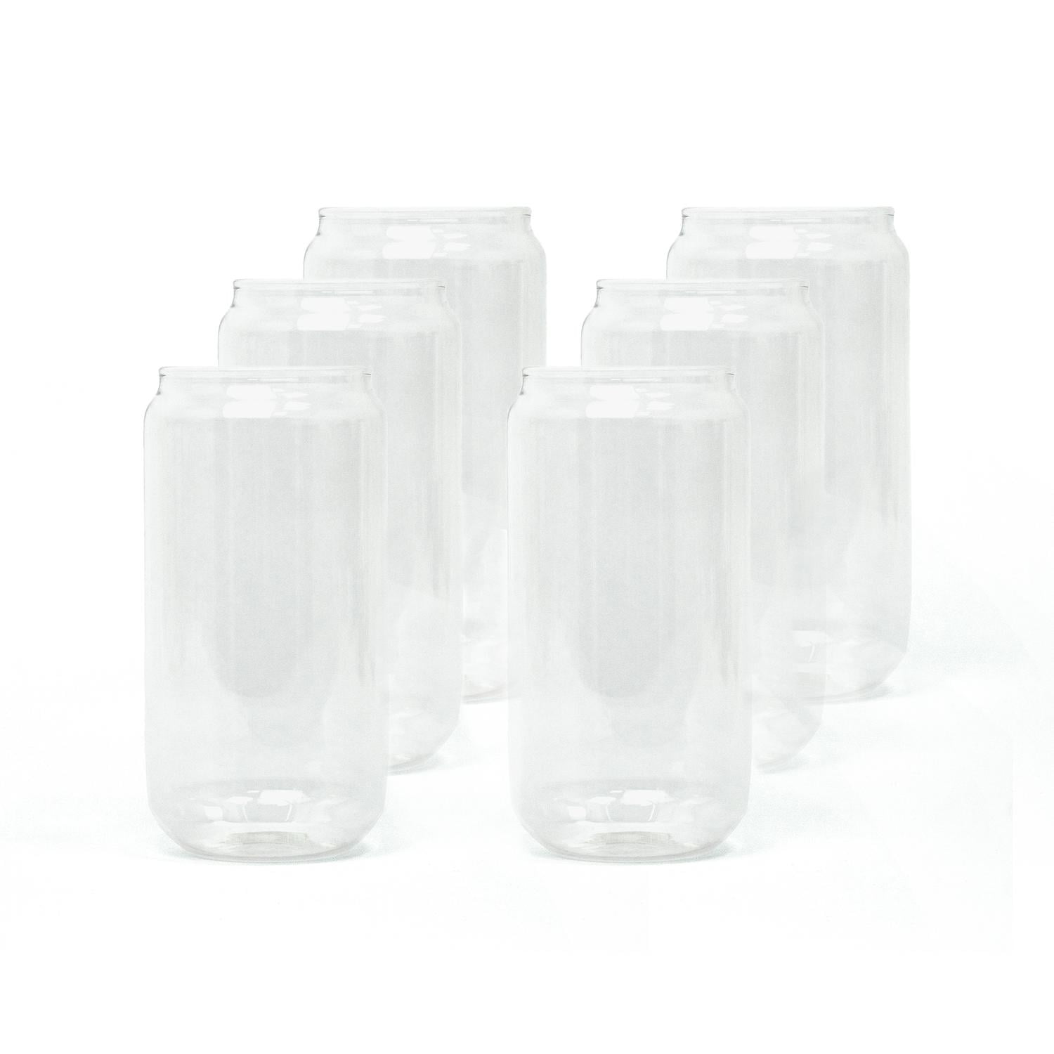 Set 6 Vasos Vidrio Borosilicato 550 Ml Simplit