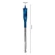 thumbnail image 3 of Broca Paleta Madera Expert 13mm X 152mm, 3 of 7