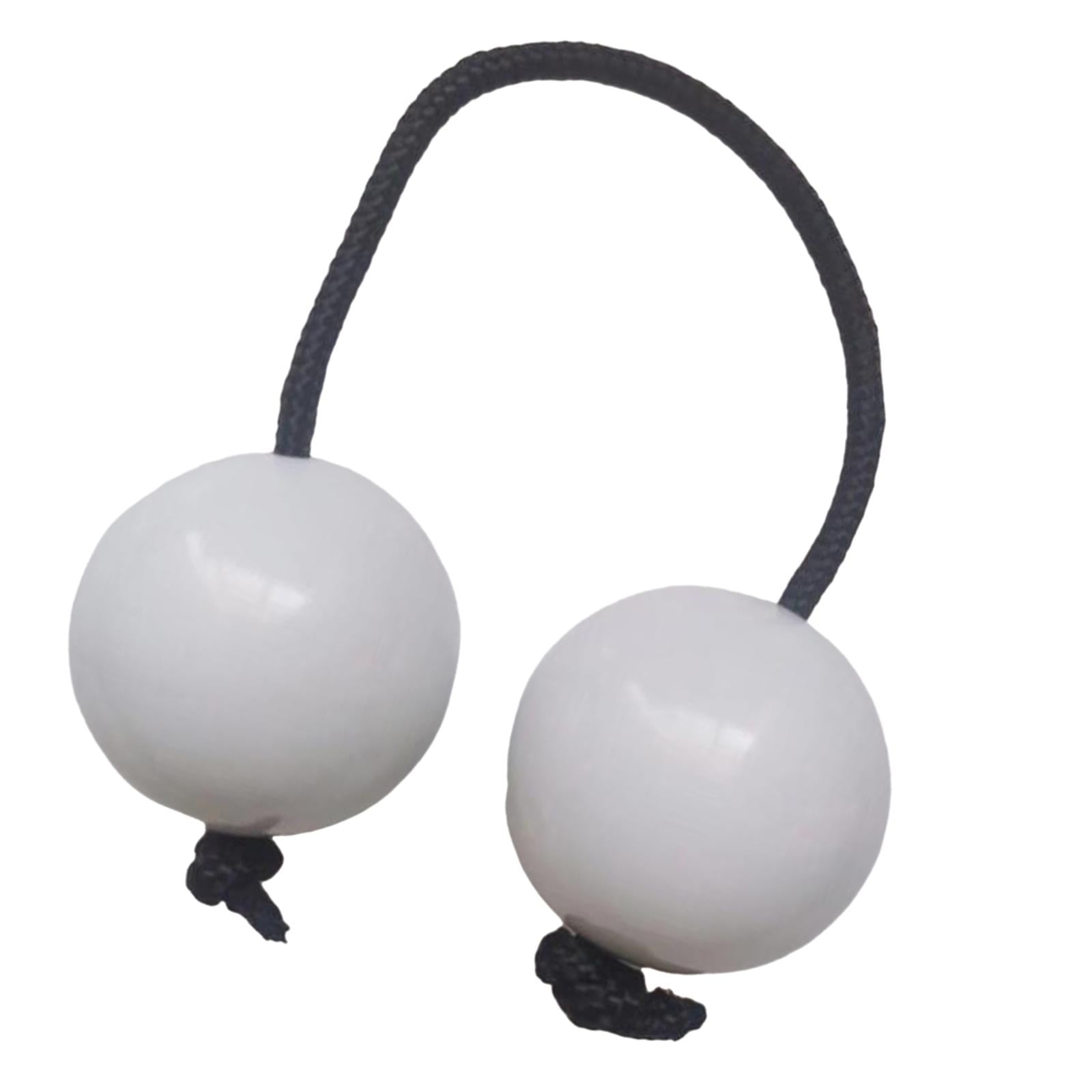 Magideal - Hand Shaker Sand Balls, Double Gourd Percussion Music Egg Shaker African Shaker Sonajero Para El Hogar Concierto Dormitorio Sala De Estar Amantes , Blanco Blanco 1