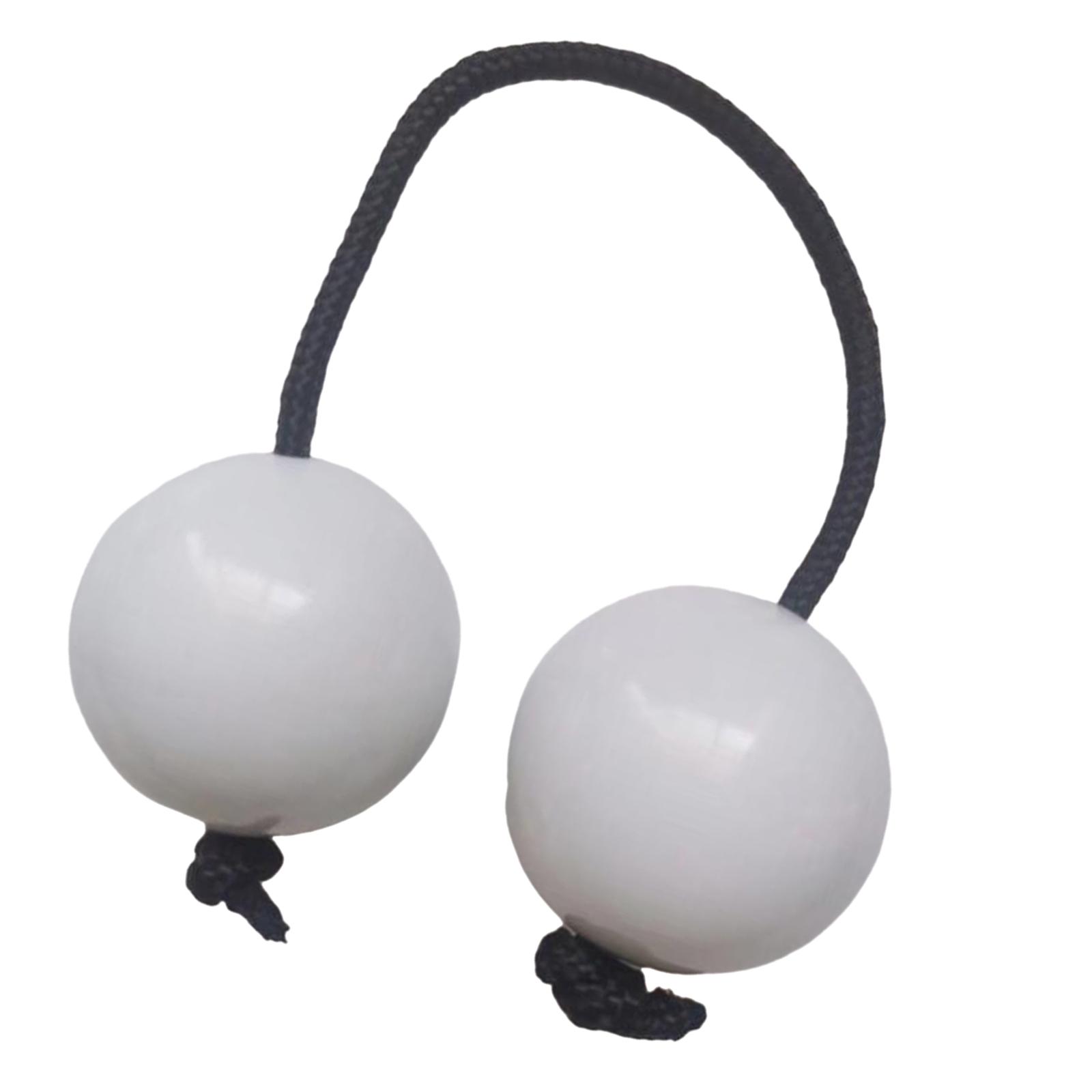 Magideal - Hand Shaker Sand Balls, Double Gourd Percussion Music Egg Shaker African Shaker Sonajero Para El Hogar Concierto Dormitorio Sala De Estar Amantes , Blanco Blanco 1