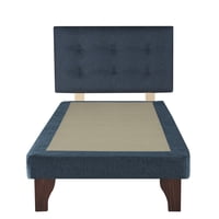 Gaex - Base De Cama 1.5 Plz Box Respaldo Berna