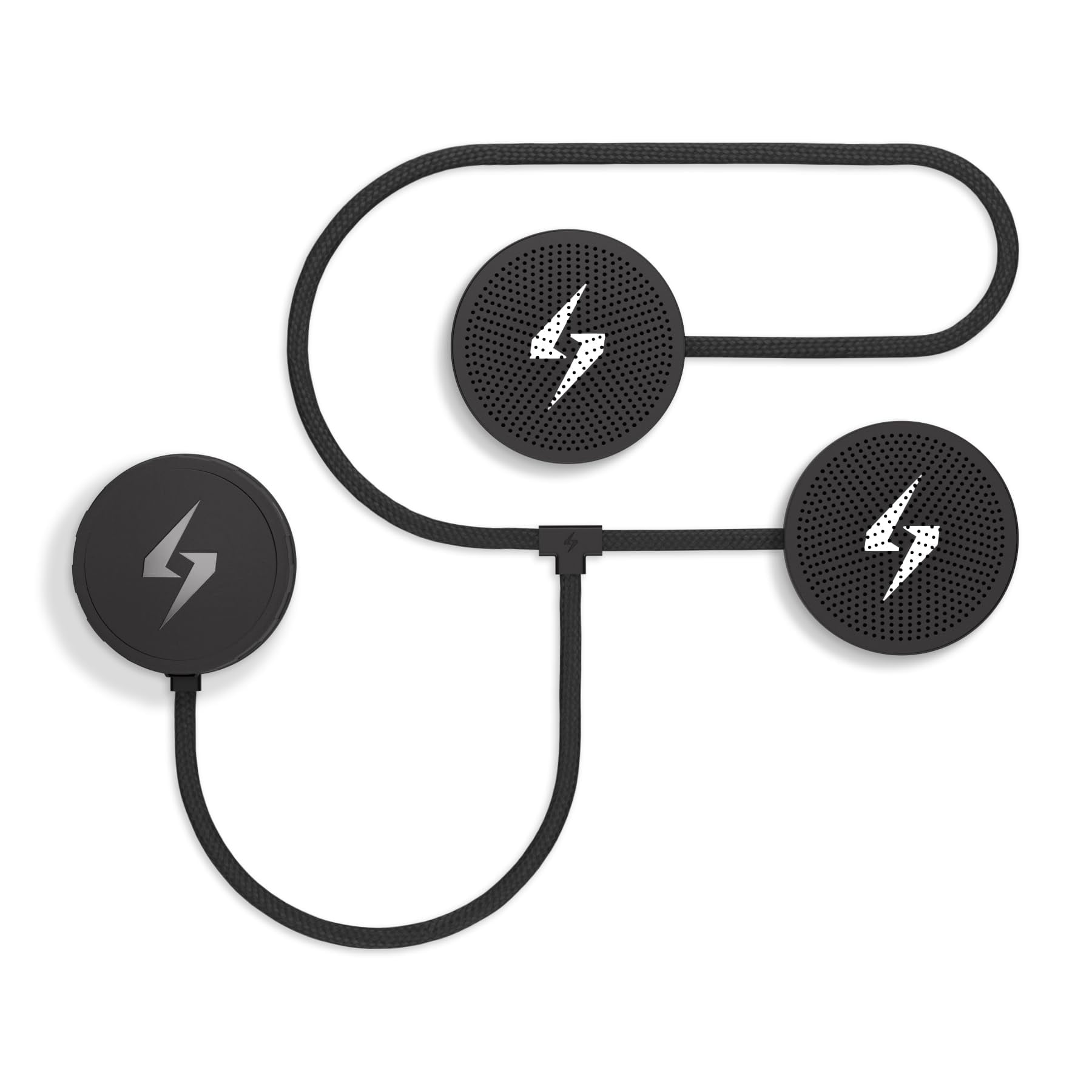 Sistema De Sonido Para Casco Syphon Soundpro Bluetooth Ultrafino De 9,6 Mm