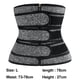thumbnail image 4 of Cinturón moldeador de sudor para fitness, protección de cintura, cinturón de sellado, ropa moldeadora abdominal posparto, cinturón de plástico., 4 of 5