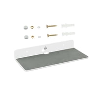 Magideal - Soporte De Barra De Sonido Montaje En Pared Fácil De Instalar Soporte De Acrílico Suspensión Resistente Con Tornillos Soporte De Estante De Hardware Claro