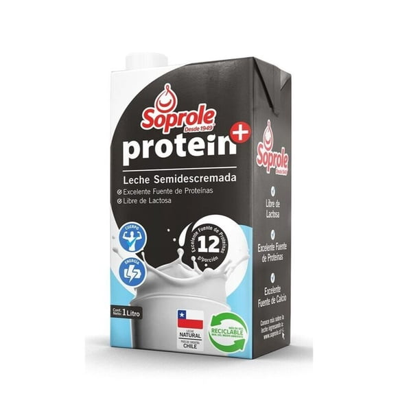 Leche Proteína Natural 1 l, 1 L
