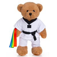 Peluche Con Forma De Oso De Peluche Hollyhome Taekwondo, 40 Cm