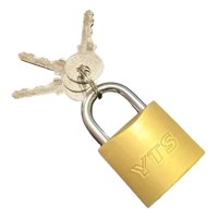 Metalfer - Candado De Seguridad 50Mm Yts 3 Llaves