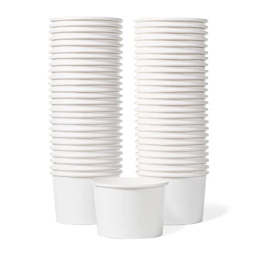 Vasos De Papel Para Helado Matican, 270 Ml, Desechables, 50 Unidades