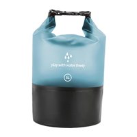 Magideal - Bolsa Seca Impermeable, Bolsa De Almacenamiento, Saco Impermeable Portátil, Bolsa Flotante Para Kayak, Para Acampar, Hacer Snowboard, Pescar, Nadar En Azul 5L