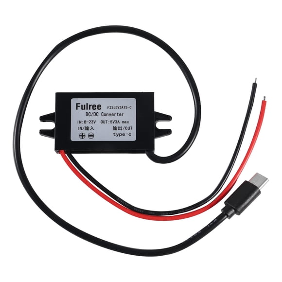 Convertidor De Cc A Cc 12 V A 5 V 3 A 15 W Usb Tipo C