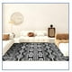 thumbnail image 1 of Alfombra Living Grande 150X200 Cm. Tapete Sala Kemer 3D, 1 of 4