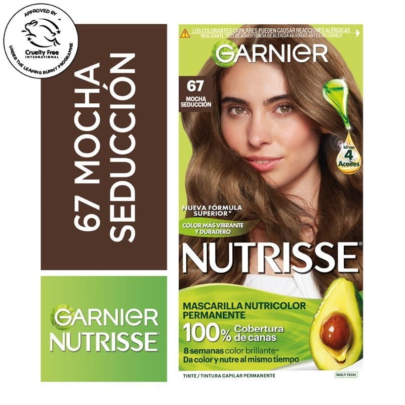 Nutrisse - Coloración Cabello 67 Chocolate