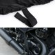 thumbnail image 4 of Unique Bargains 210T Cubierta Media para Motocicleta Exterior Impermeable Protección contra Lluvia Polvo UV Negro L, 4 of 7