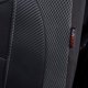 thumbnail image 5 of Fundas para asientos de coche Flying Banner, fibra de carbono, malla de aire, gris, 5 of 9