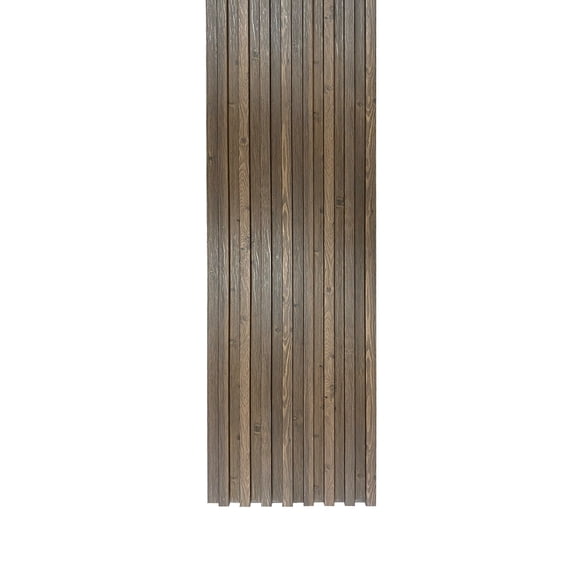 Caja Wall Panel PVC Nogal 240x16 cm 3.84 m² (10 Paneles)
