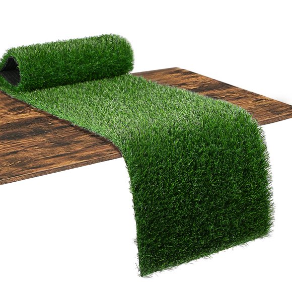 Caminador de mesa XLX TURF 30x91 cm verde de césped artificial