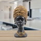 thumbnail image 5 of Escultura Smadeer de 9 cm, Busto de Mujer en Oro Antiguo, 5 of 7