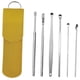 thumbnail image 3 of 6pcs Herramienta De Eliminación De Cera De Oreja De Acero Inoxidable Earpick Hombres Hombres Mujeres Amarillo, 3 of 5