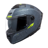 Casco Para Moto Mt Fu404Sv Atom 2 Sv Destiny Azul Mate + Pinlock Mt-V-35