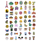 thumbnail image 1 of Pins Disney Temática De Niña Metal 10 Piezas, 1 of 3