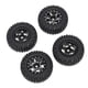 thumbnail image 3 of 4pcs 1/24 RC Crawler Wheels Neumáticos Aptos Para Axial SCX24 00002 00001 Negro B, 3 of 3