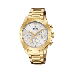 Reloj F20400/1 Festina Blanco Mujer Boyfriend Collection