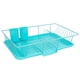 thumbnail image 4 of Set de escurridores para platos Sweet Home Collection, color turquesa, 4 of 4
