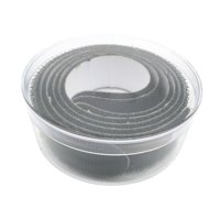 Ioensy - 3X Pegatina Protectora De Cabeza De Raqueta De Tenis Portátil Para Bádminton Squash Tenis Negro