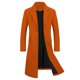 thumbnail image 5 of INSPIRE CHIC Abrigos para Hombre Solapa de un Solo Pecho Manga Larga Abertura Trasera Abrigo Exterior S Marrón, 5 of 7