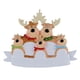 thumbnail image 1 of Reno Personalizado árbol Genealógico Colgante Resina Estatua Navidad 5 Cabeza, 1 of 5