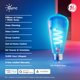 thumbnail image 4 of Bombilla LED Cync ST19 estilo Edison con cambio de color, 4 of 9
