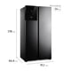 thumbnail image 2 of Refrigerador 522L No Frost Side by Side Inverter ES50B Black, 2 of 13