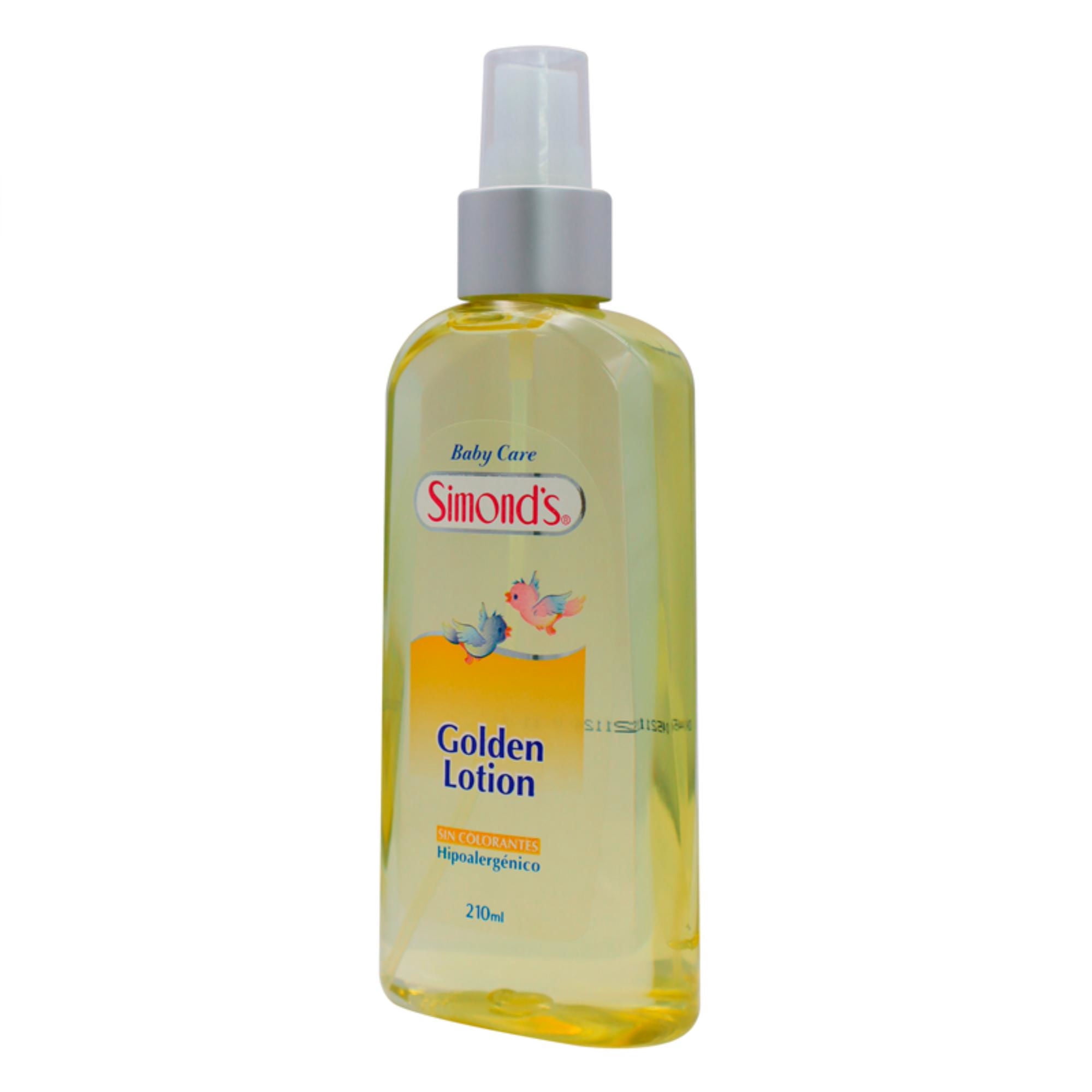 Loción Corporal Para Bebé Baby Care Golden Hipoalergénico, 210 Ml 210 ml Simond S