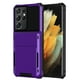 thumbnail image 1 of Wallet Case Flip Cover Credit Card Holder Pocket, Dual Layer Protection For Samsung S23 S22 S21 S20 Ultra S10 Plus S20 FE S21 FE, 1 of 3