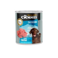 Lata Cannes Cachorro Carne 12 Un.