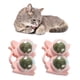 thumbnail image 1 of 2 bolas de mordedura para gatos, doble bola, juguete masticable para gatos, 1 of 5