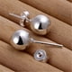 thumbnail image 3 of Aros de Plata 925 Redondos Lisos 10 mm, 3 of 5