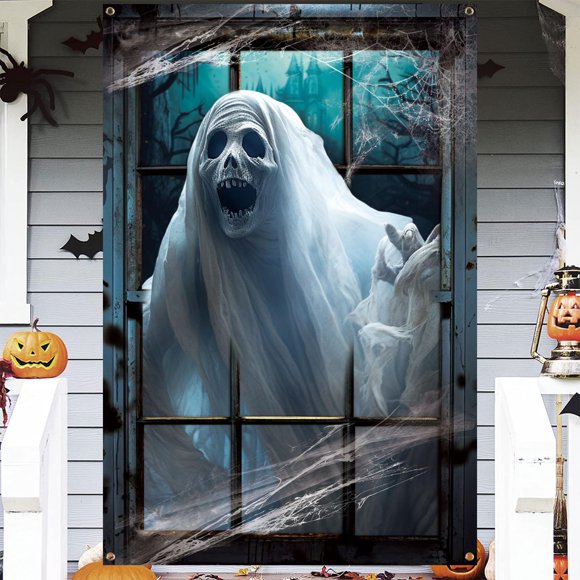 Fondo CCINEE 80x120 cm Decoración de Fantasma para Halloween