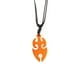 thumbnail image 1 of Collar Que Cambia de Color - Llama Tribal - Blanco a Naranja, 1 of 3