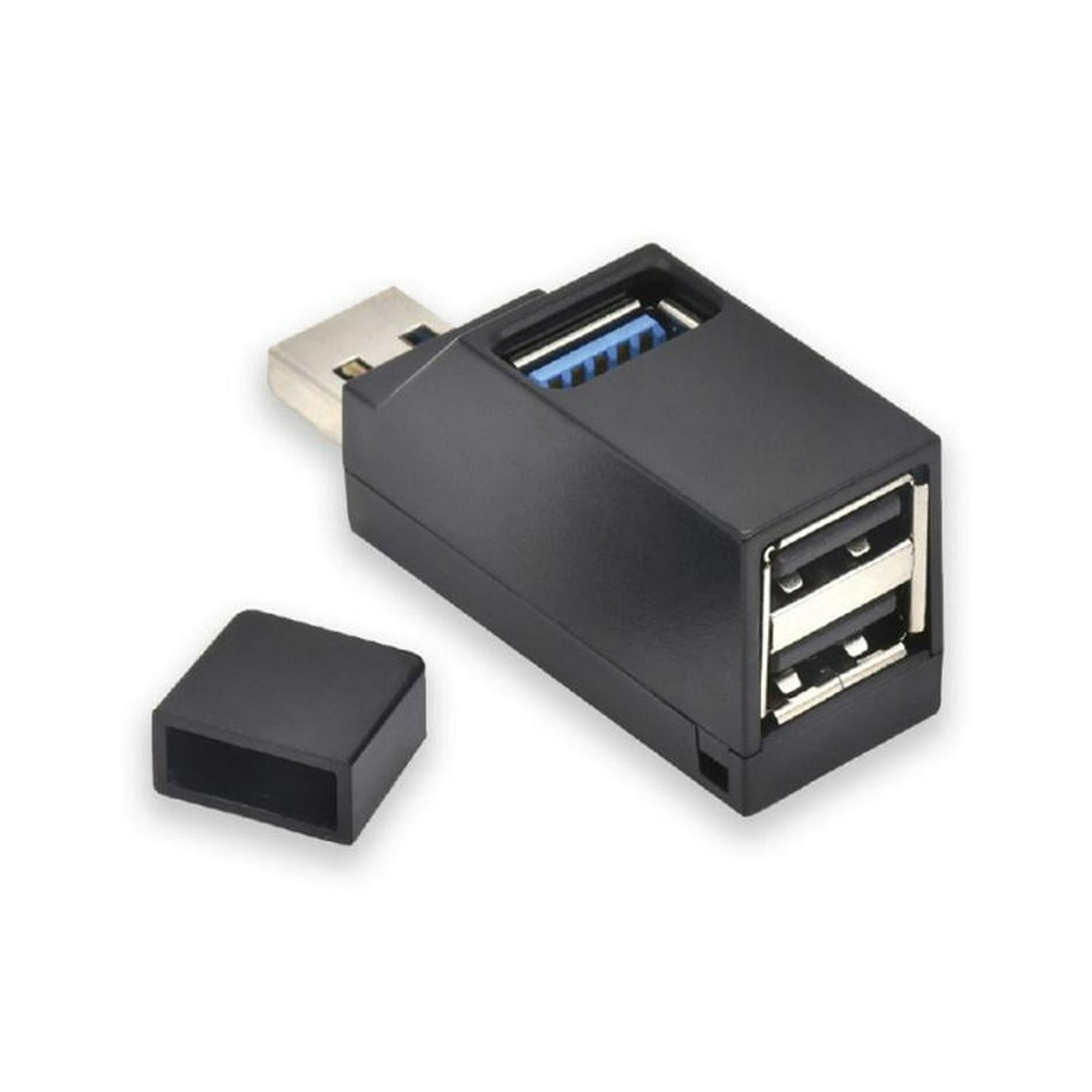 Tecnolab - Adaptador Hub Usb 3.0 Negro