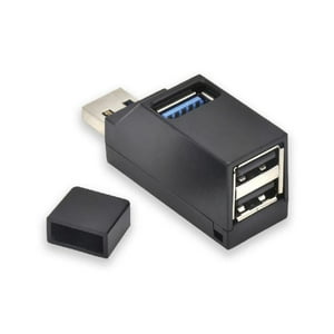 Tecnolab - Adaptador Hub Usb 3.0 Negro