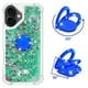 thumbnail image 2 of FOXDOCK Funda Glitter Líquida para iPhone 17 con Anillo Brillante, TPU Antichoques y Esquinas Reforzadas, Soporte, 2 of 6