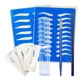 thumbnail image 4 of maquillaje de cejas microblading kit tatuaje aguja pluma práctica piel conjunto azul, 4 of 5