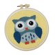 thumbnail image 5 of 1 Juego De Kits De Agujas De Perforación Animal Con Pluma De Bordado De Perforación DIY Crafts Owl, 5 of 5